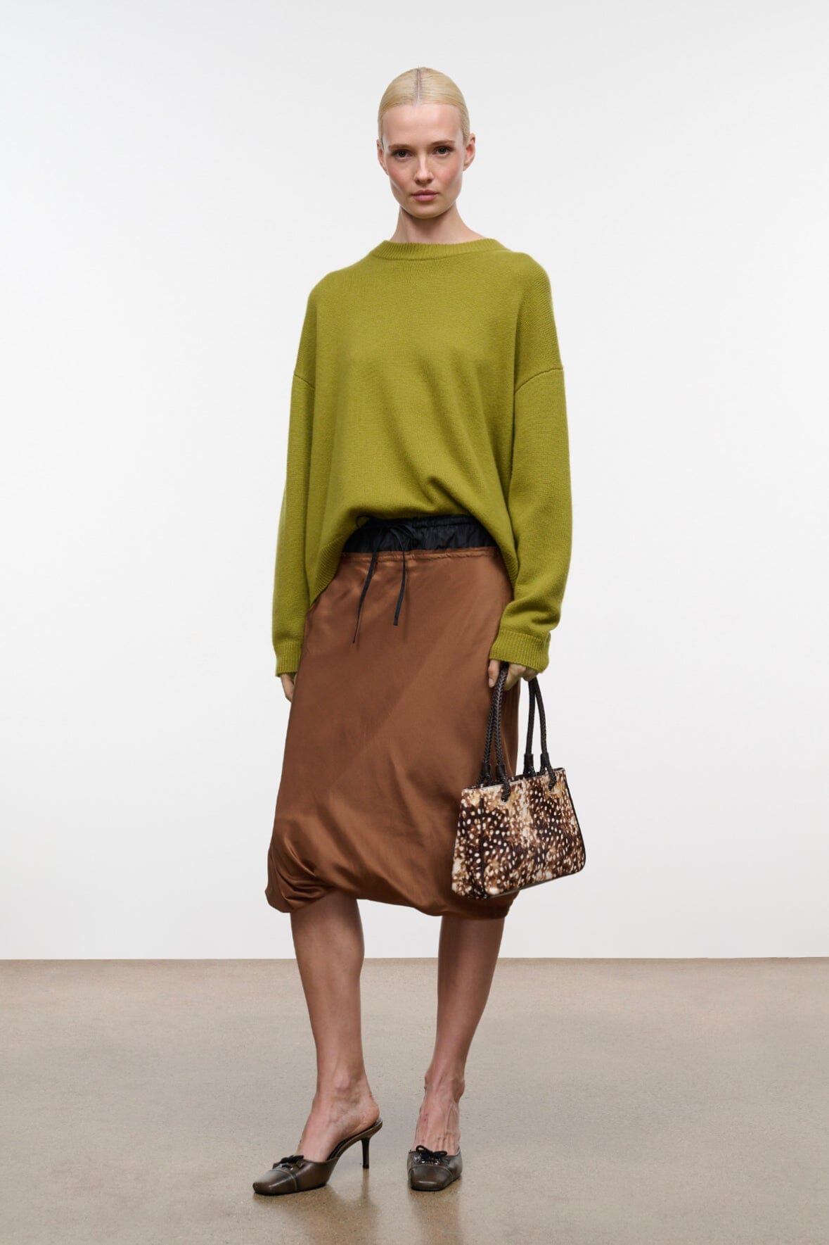 FIONA SHOULDER BAG | FAWN HAIRCALF