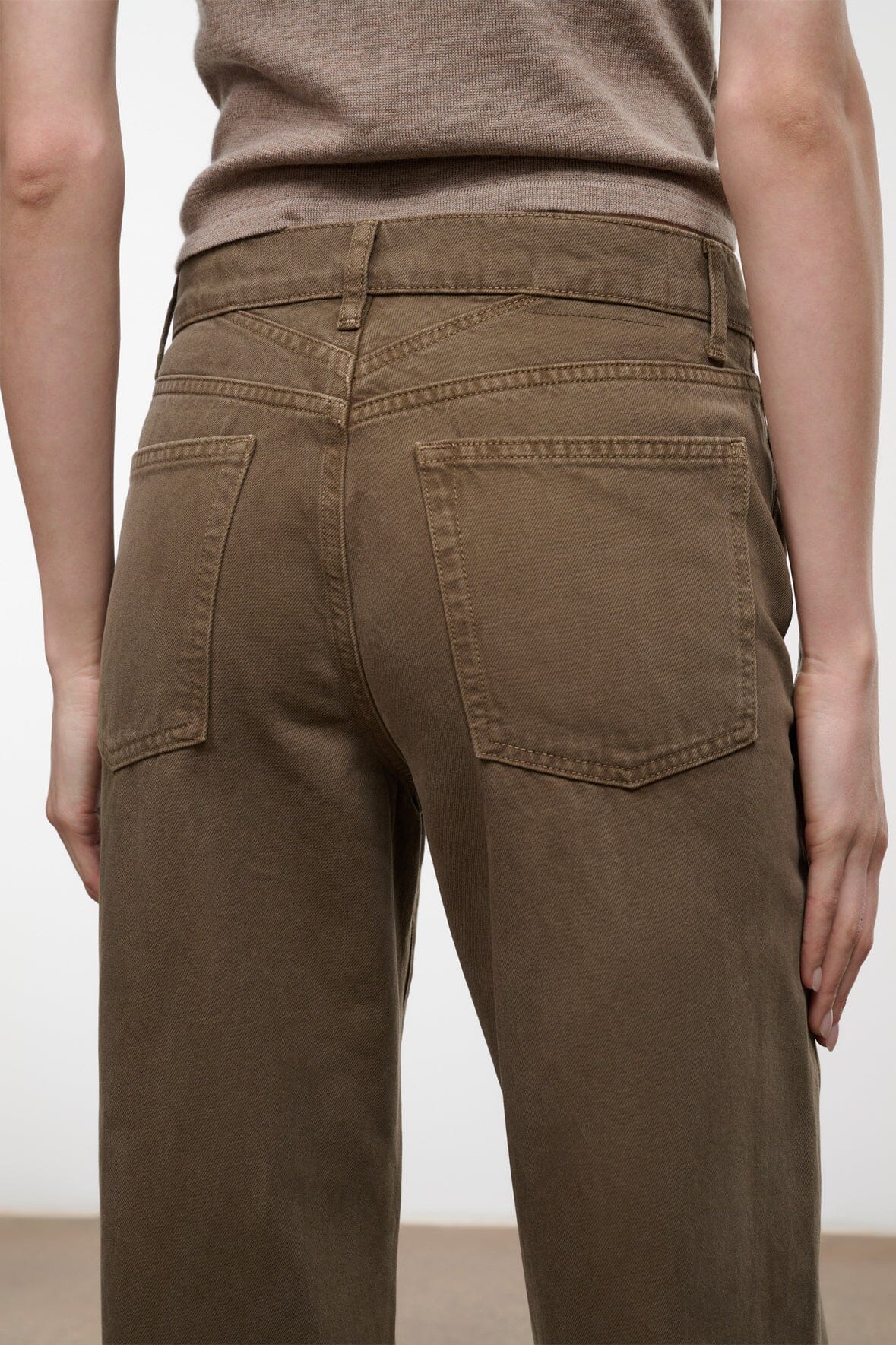 GUS RELAXED JEAN | GREIGE