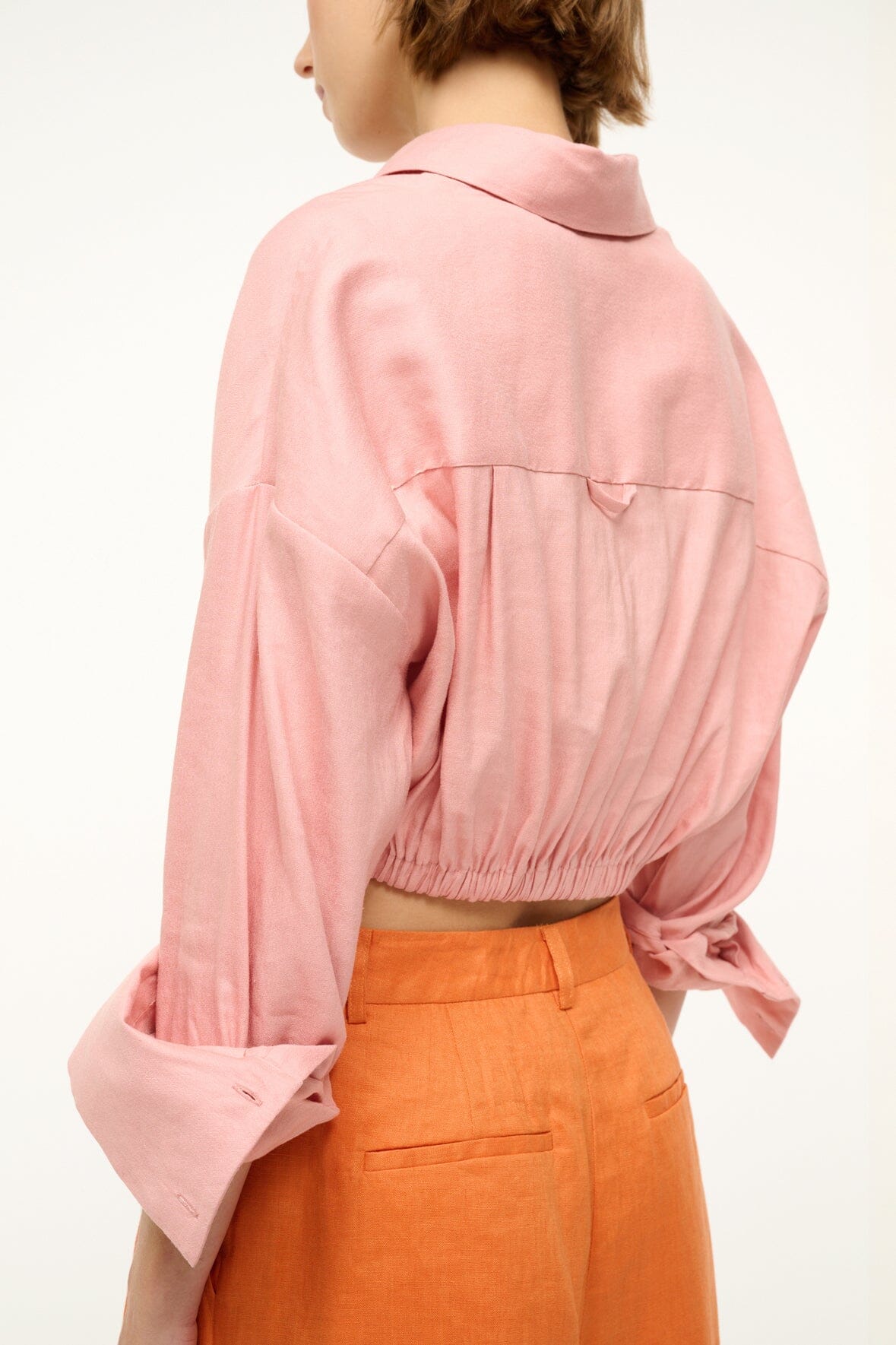 LISA LINEN TOP | FADED BLUSH