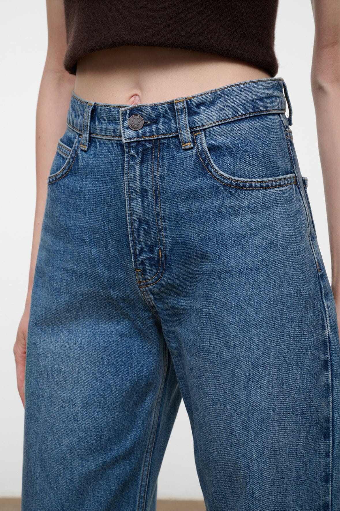 LEO HIGH RISE JEAN | VINTAGE WASH
