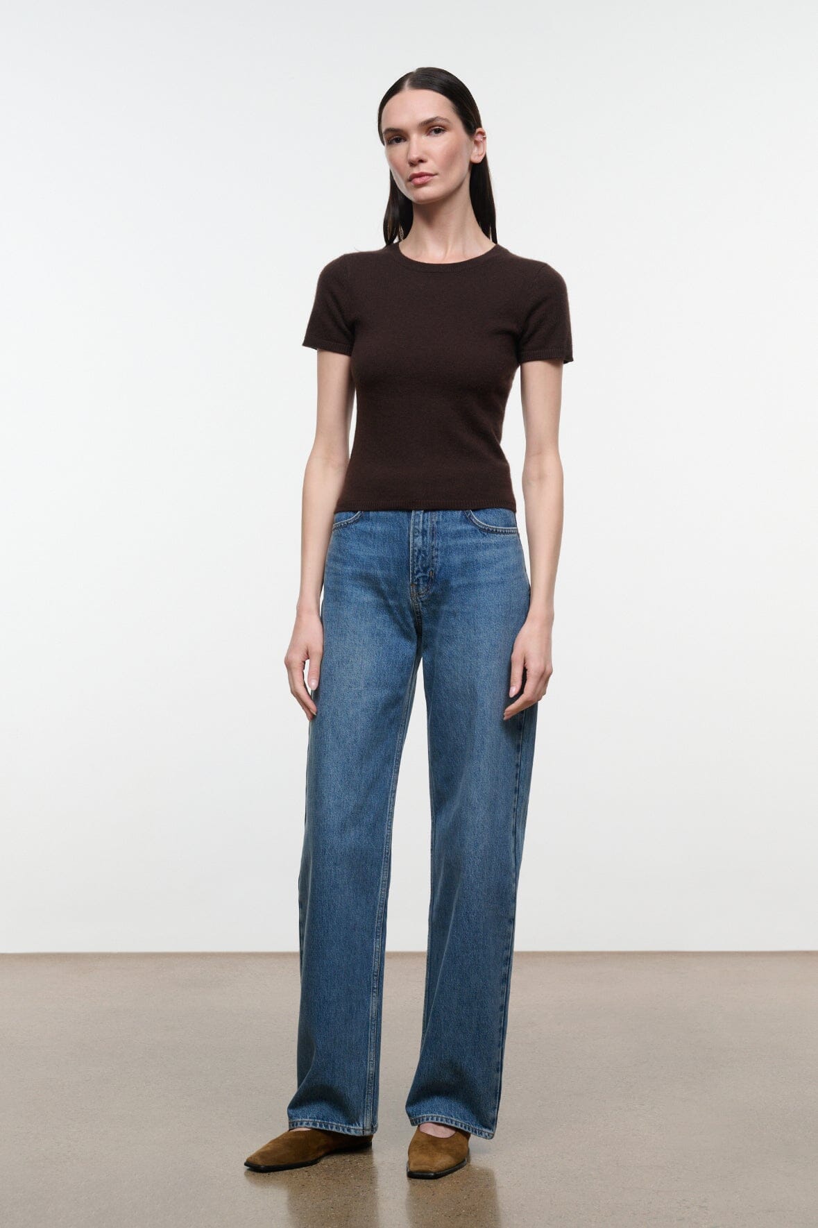 LEO HIGH RISE JEAN | VINTAGE WASH