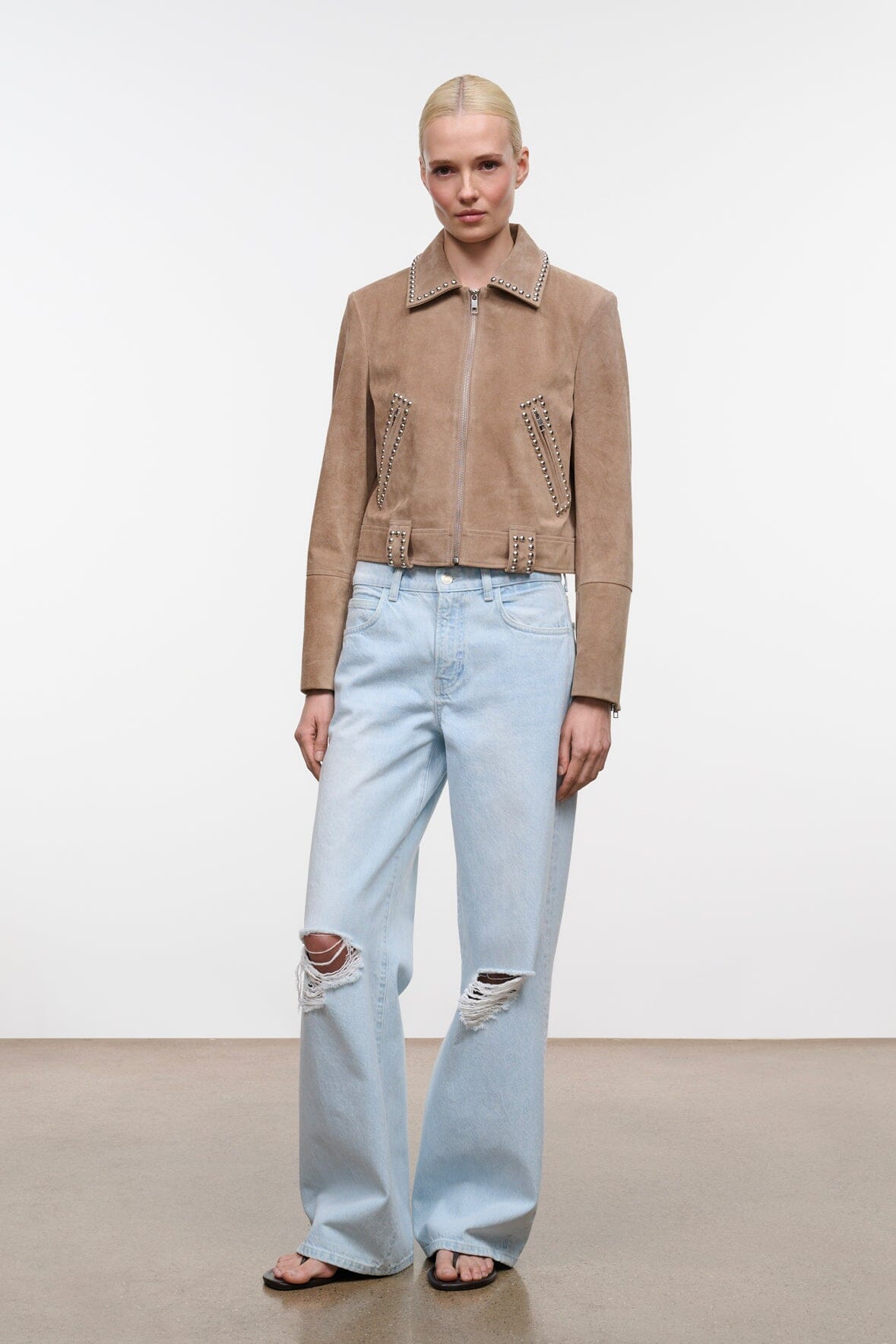 HUGO SUEDE JACKET | DUNE