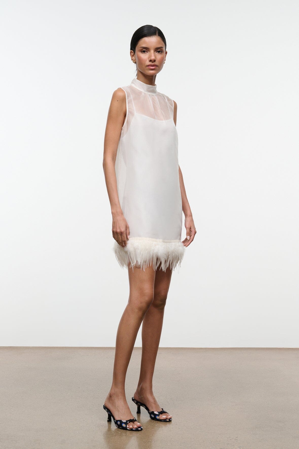 ALBEE MINI DRESS | IVORY