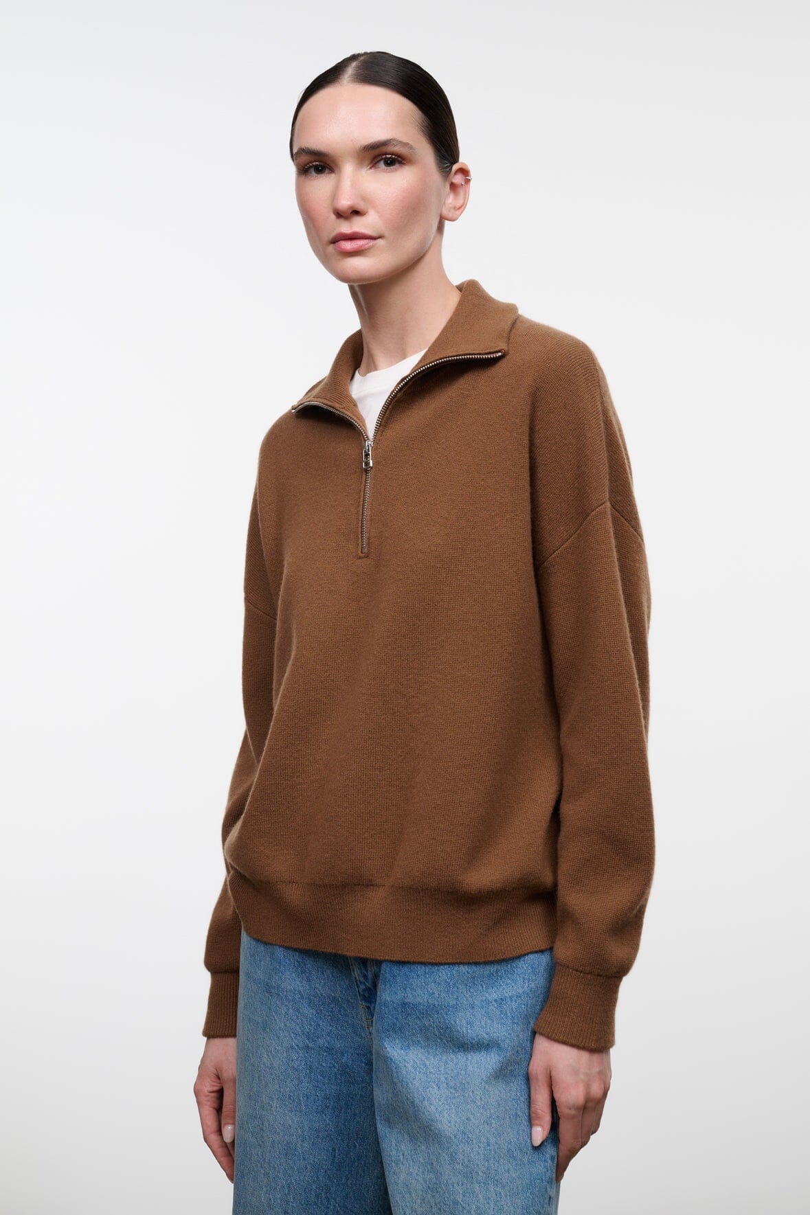 HUDSON CASHMERE SWEATER | CIGAR