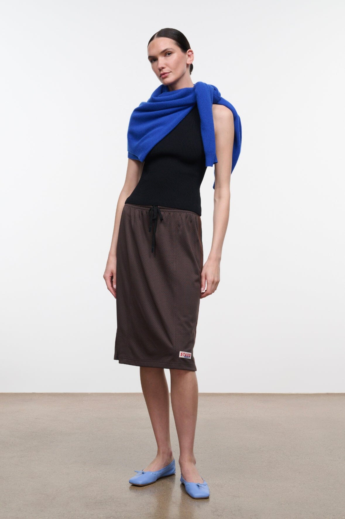 HASKELL SKIRT | DARK OAK