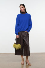 SPENCER CASHMERE SWEATER | COBALT
