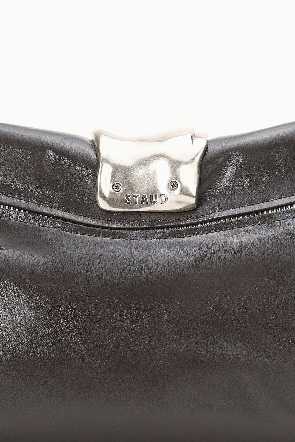 CUFF CLUTCH | ESPRESSO LEATHER