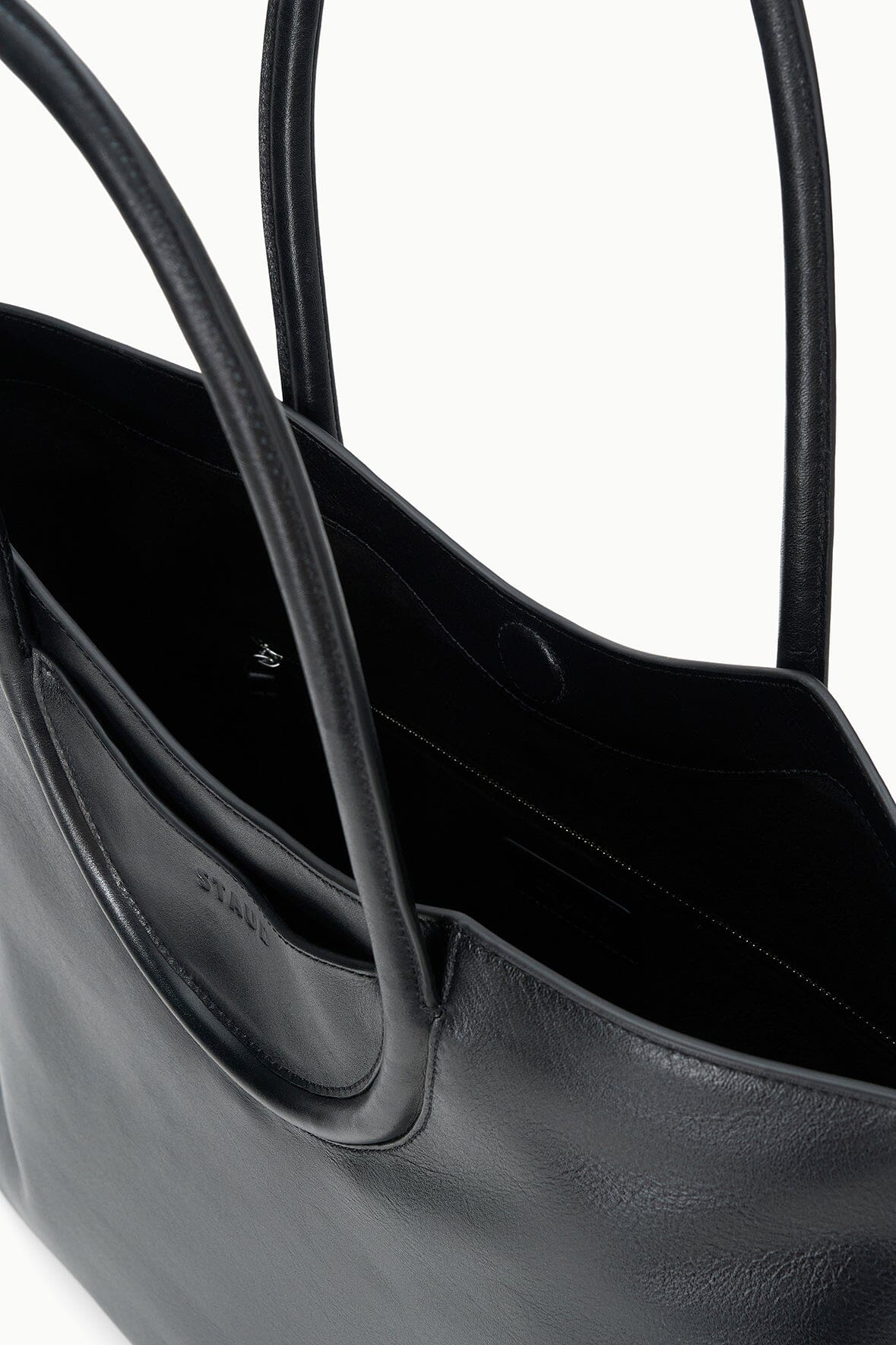 MAUDE NORTH SOUTH TOTE | BLACK