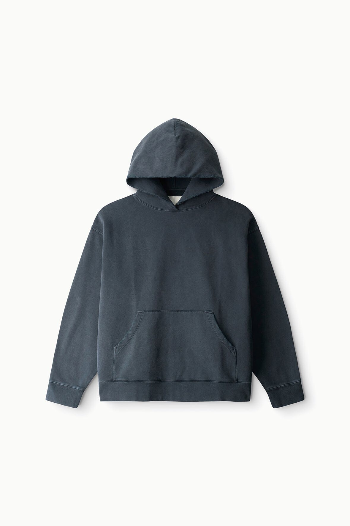 LOUNGE TERRY HOODIE | WASHED BLACK