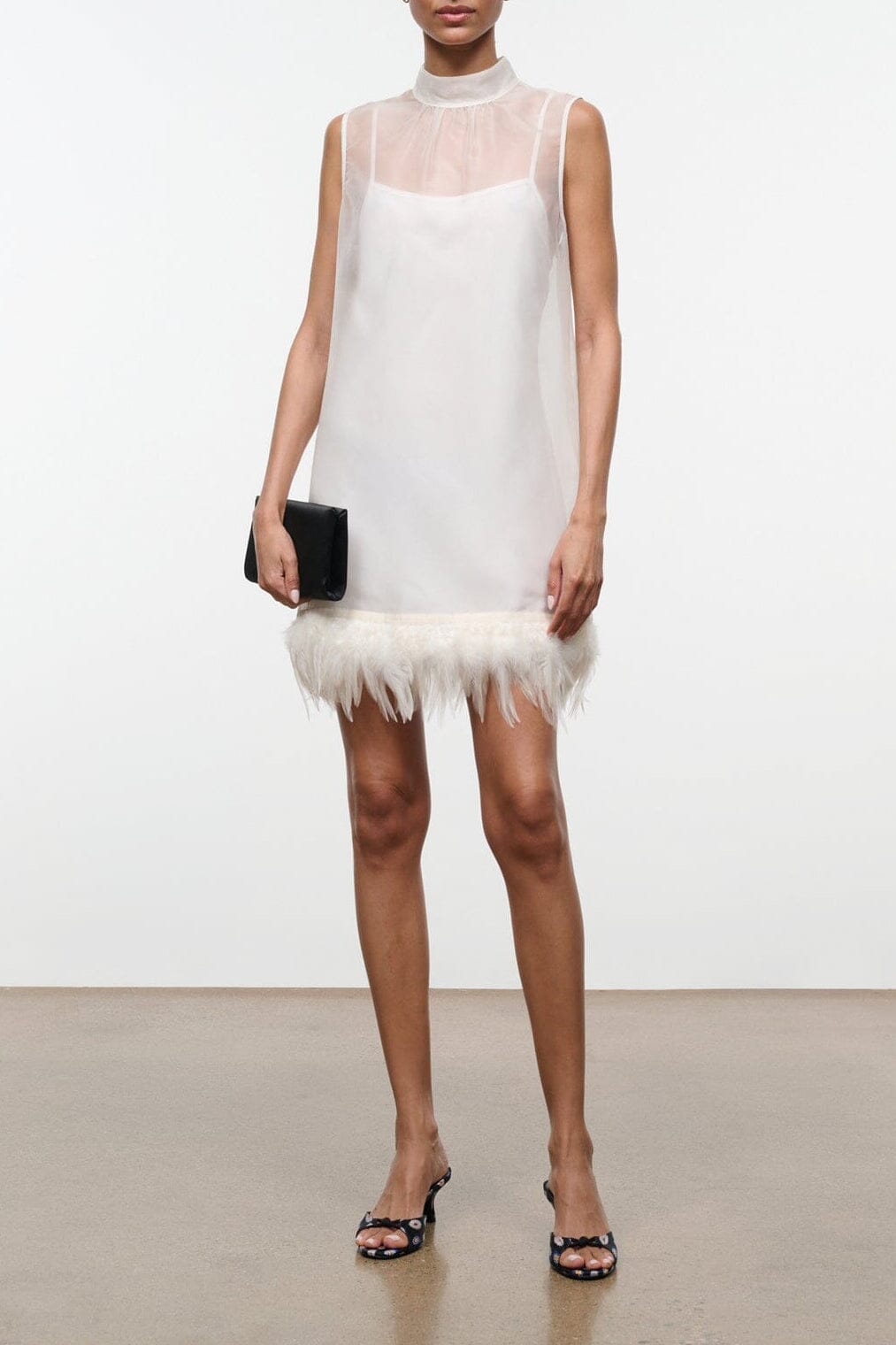 ALBEE MINI DRESS | IVORY
