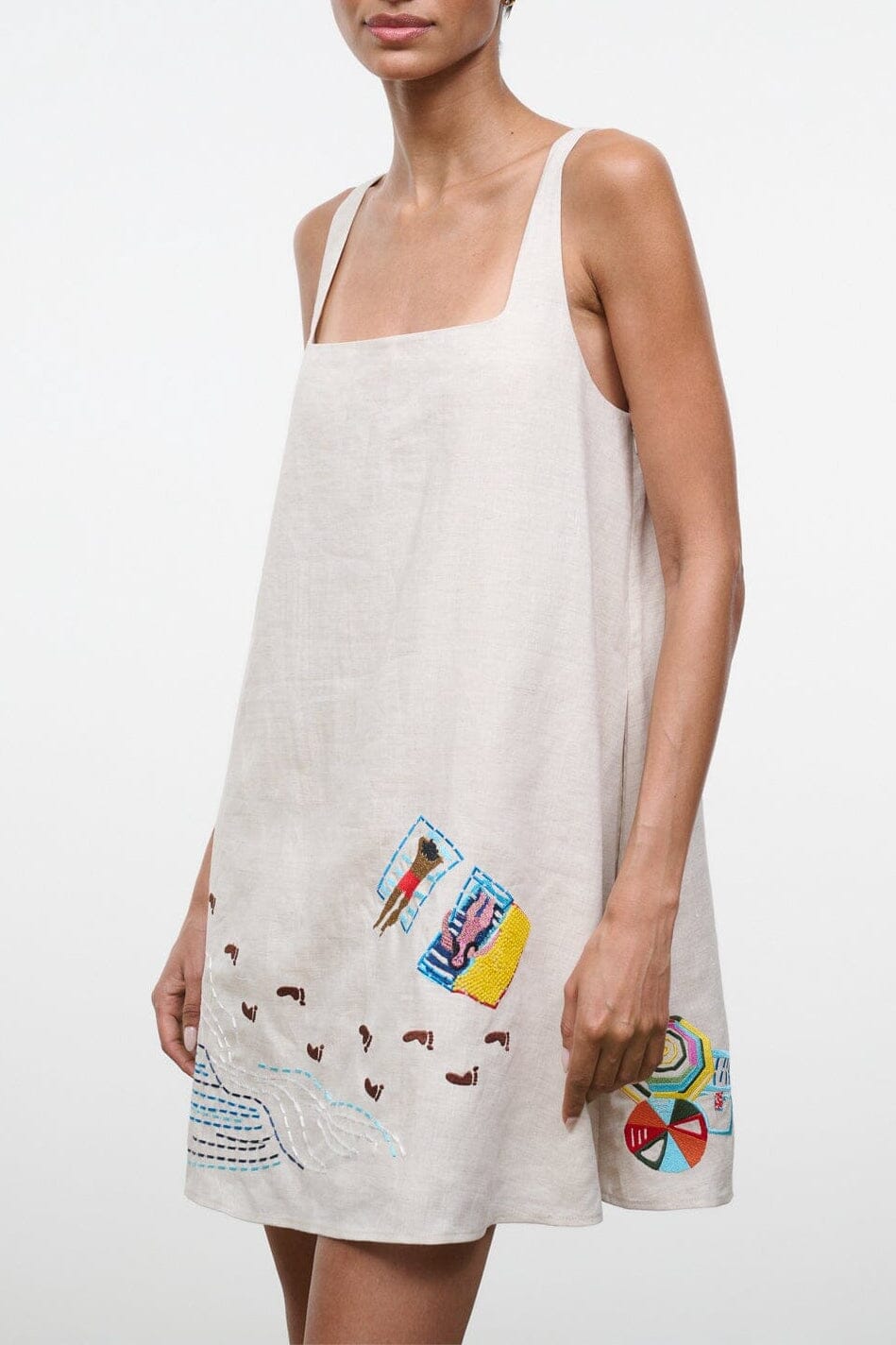 BRIO LINEN DRESS | NATURAL