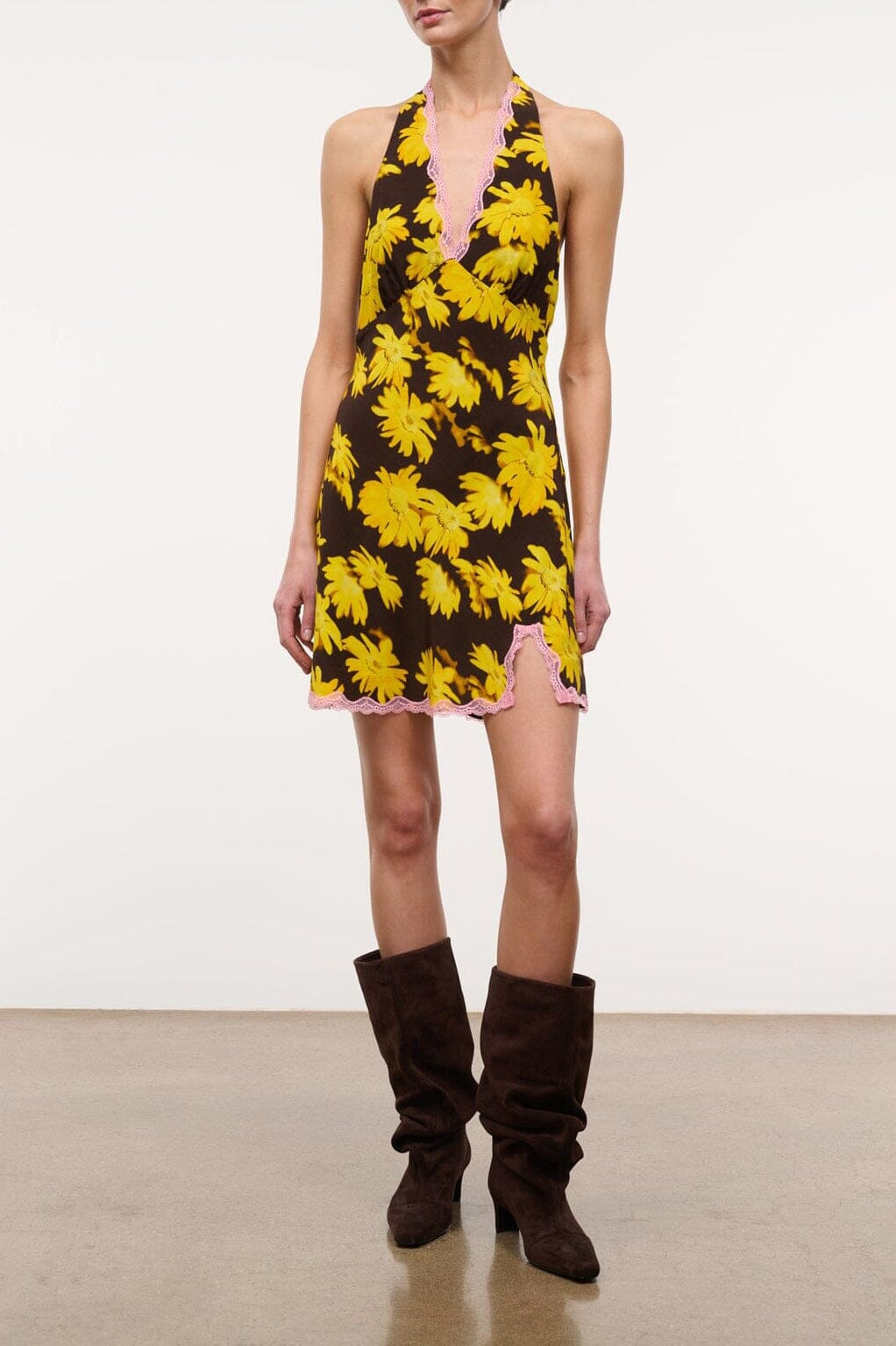 LUCCA MINI DRESS | GOLDEN DAISY
